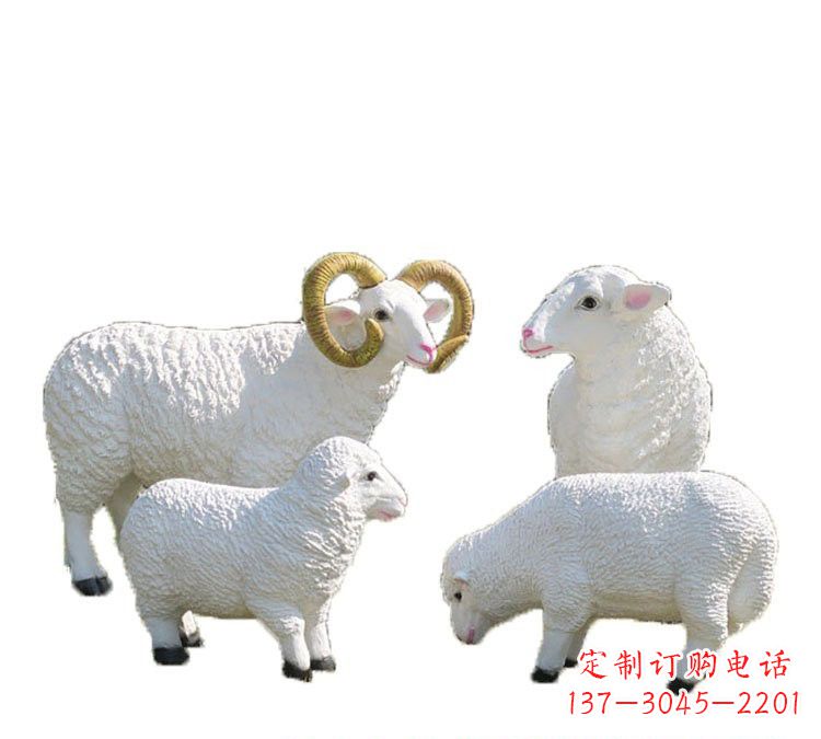 泉州玻璃钢山羊雕塑——传承藏区特色文化