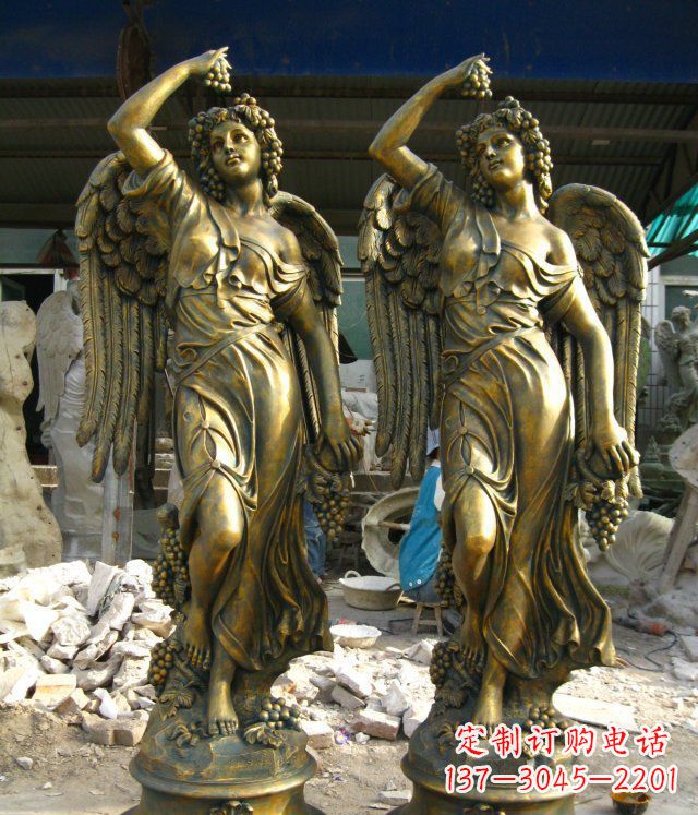 泉州玻璃钢四季女神——精美雕塑艺术
