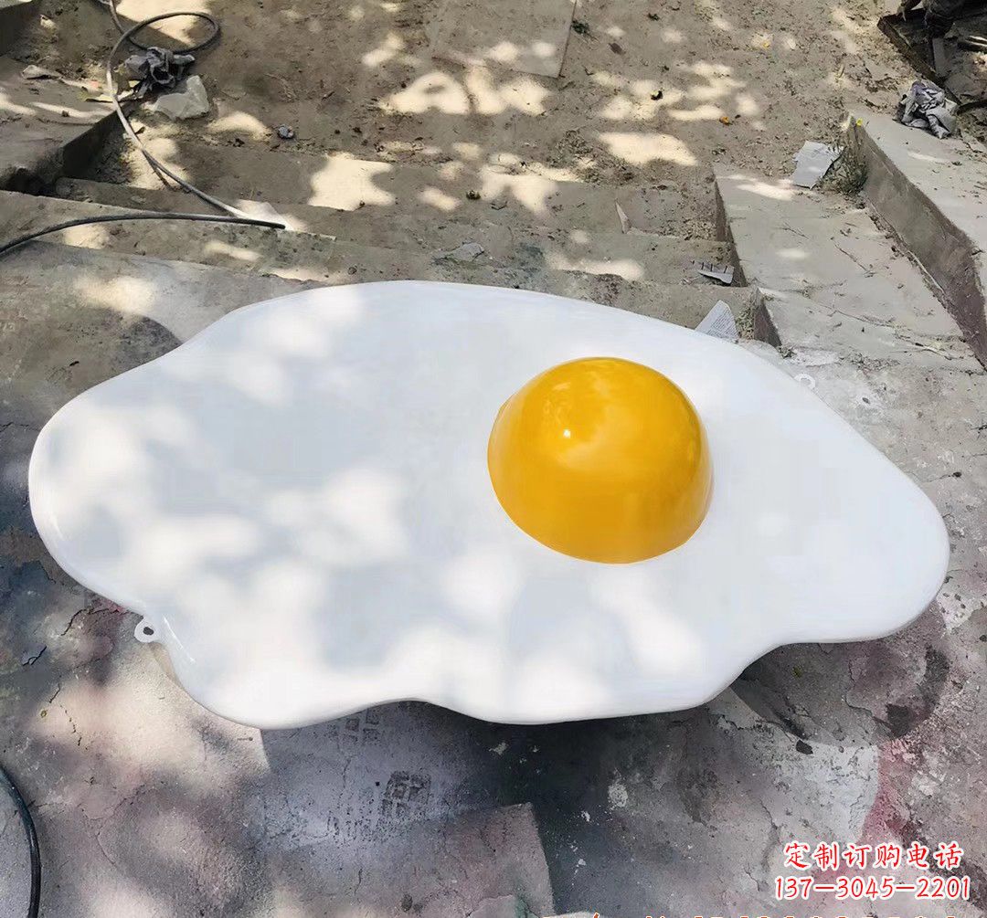 泉州玻璃钢鸡蛋雕塑——精美绝伦