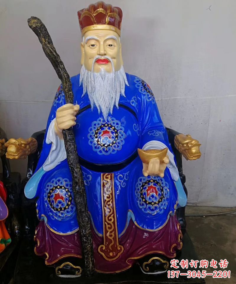 泉州玻璃钢制作的神像雕塑