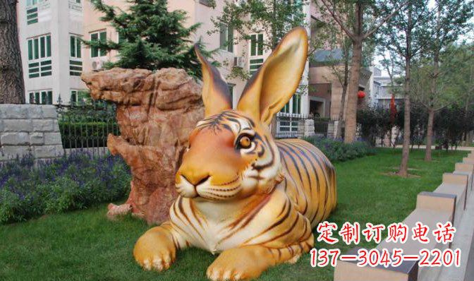 泉州玻璃钢兔子雕塑精致、经典、永恒