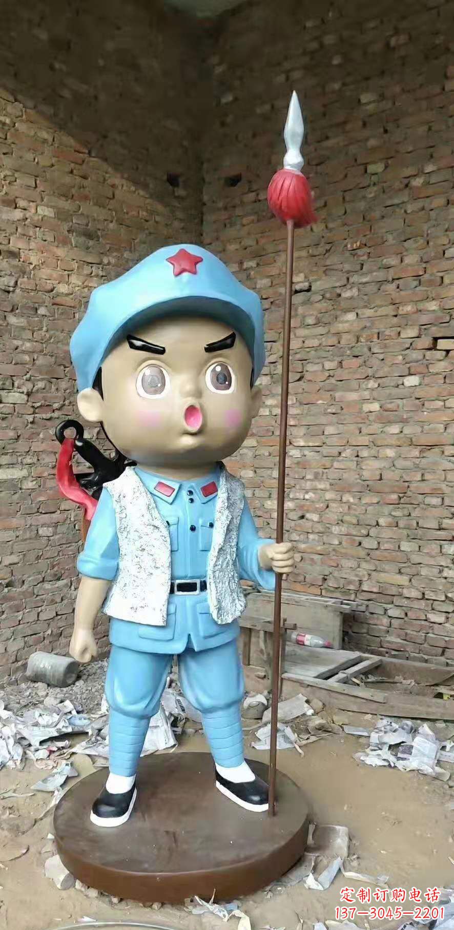 泉州红军雕塑弘扬伟大革命精神