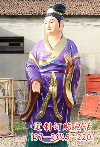 泉州玻璃钢宗教庙宇彩绘八仙神像
