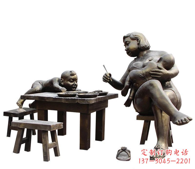 泉州母爱雕塑儿童公园中的精美雕塑