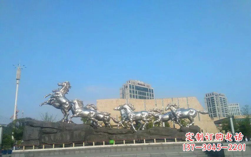 泉州不锈钢动物雕塑精美的艺术品