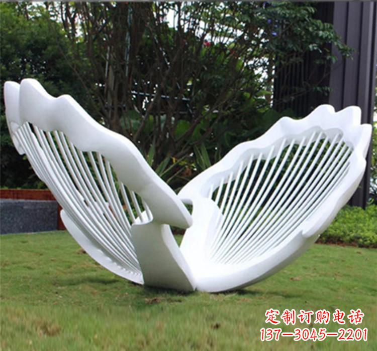 泉州不锈钢贝壳雕塑艺术精品