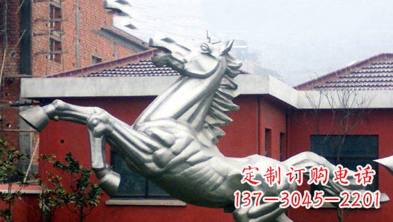 泉州不锈钢奔马雕塑展现力量与美感