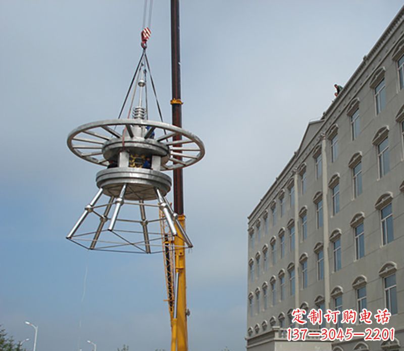 泉州不锈钢避雷针造型雕塑