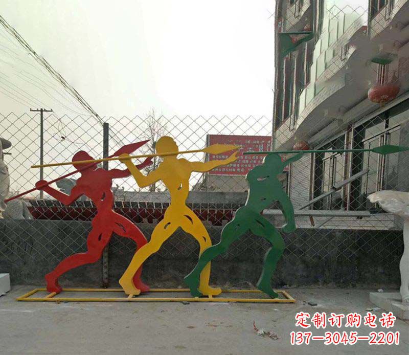 泉州不锈钢标枪雕塑
