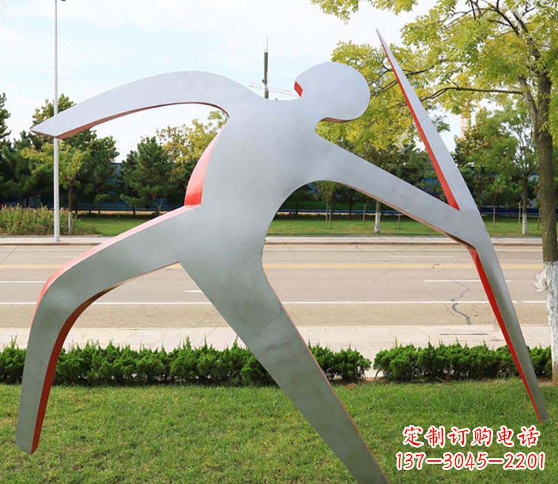 泉州不锈钢标枪雕塑精美的艺术品