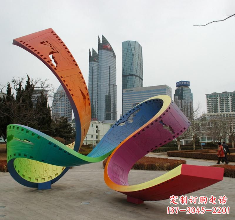 泉州精美的不锈钢城市景观雕塑