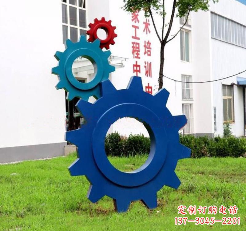 泉州不锈钢齿轮雕塑创新艺术的结晶