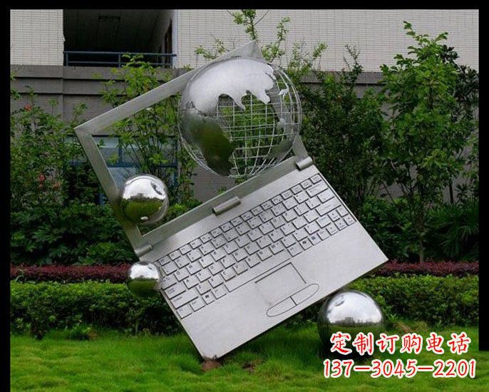 泉州不锈钢制作的地球雕塑