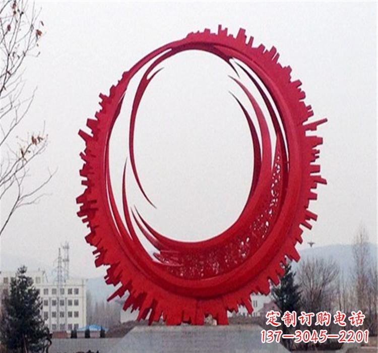 泉州不锈钢齿轮雕塑令人惊叹的精细艺术