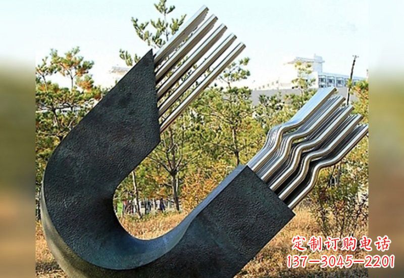 泉州不锈钢磁铁雕塑绚丽多彩的艺术珍品