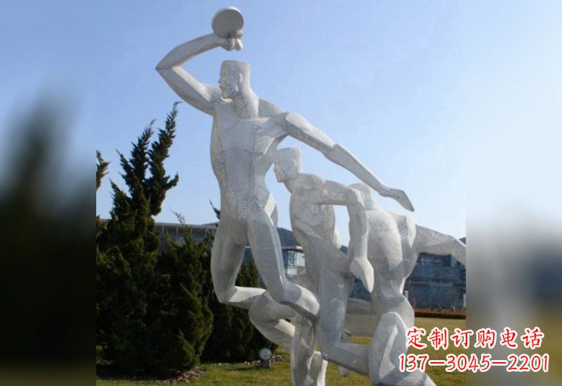 泉州精致的乒乓球雕塑