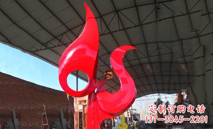 泉州精致的不锈钢动物雕塑