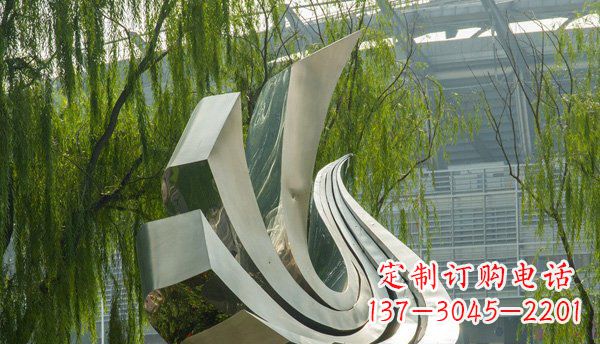 泉州不锈钢鸽子雕塑