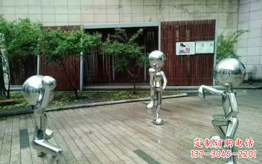 泉州不锈钢儿童景观雕塑为孩子们打造安全又美观的游乐场