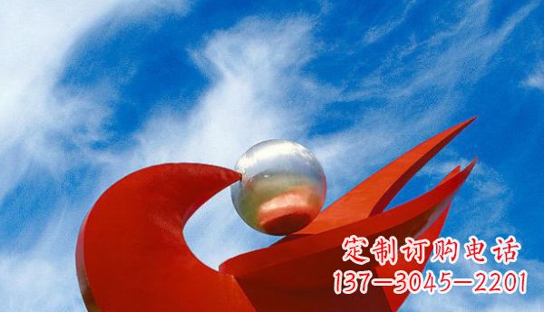 泉州不锈钢制作的鸽子雕塑
