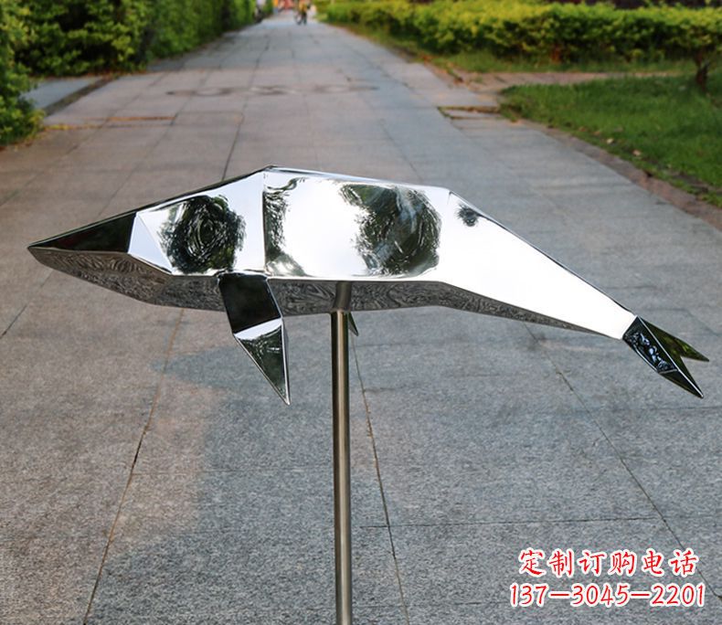 泉州不锈钢海豚雕塑令人惊叹的精致艺术品