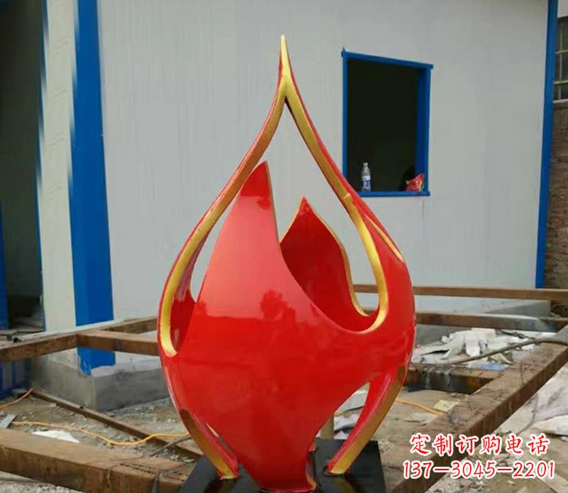 泉州不锈钢龙雕塑点缀火龙果广场