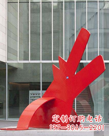 泉州不锈钢抽象恐龙剪影雕塑