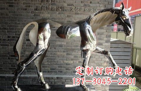 泉州不锈钢马雕塑精美而又具有象征意义
