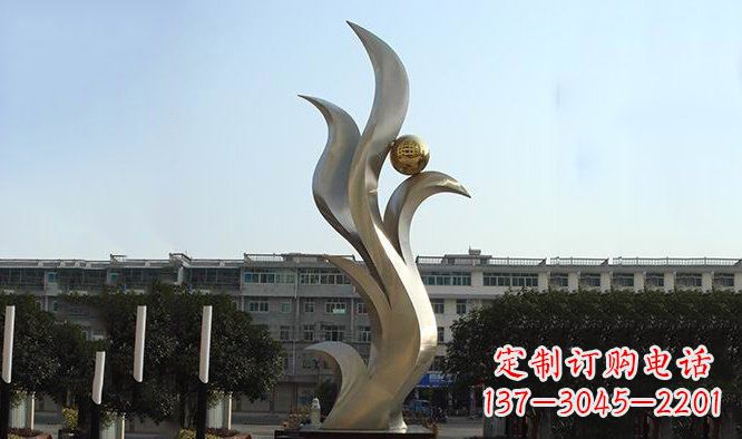 泉州精美不锈钢凤凰雕塑