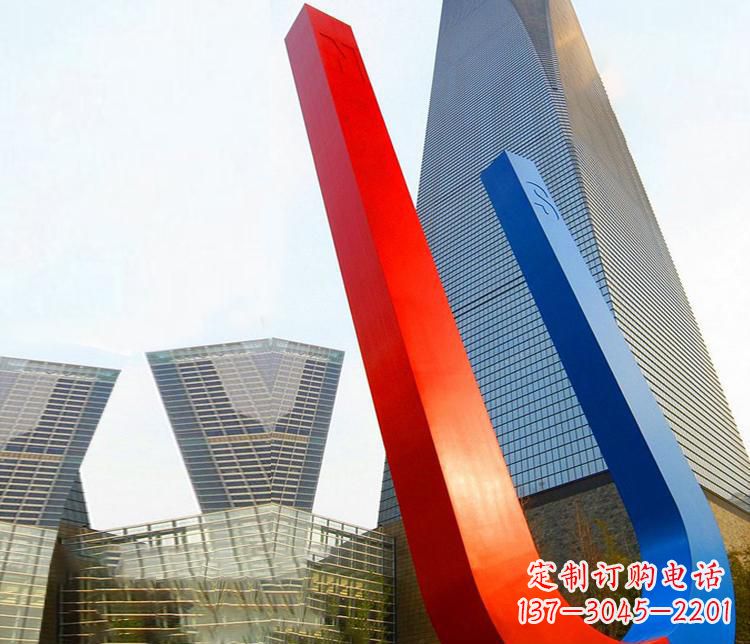 泉州不锈钢磁铁景观雕塑