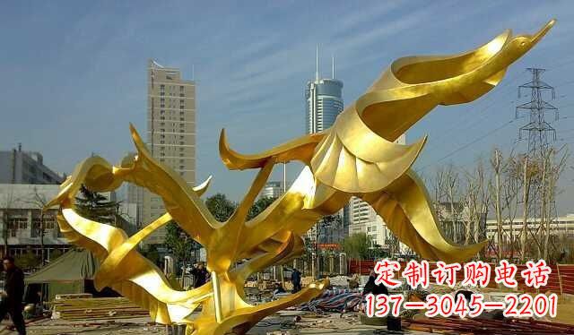 泉州不锈钢大雁雕塑——一件传承中华文化的艺术杰作