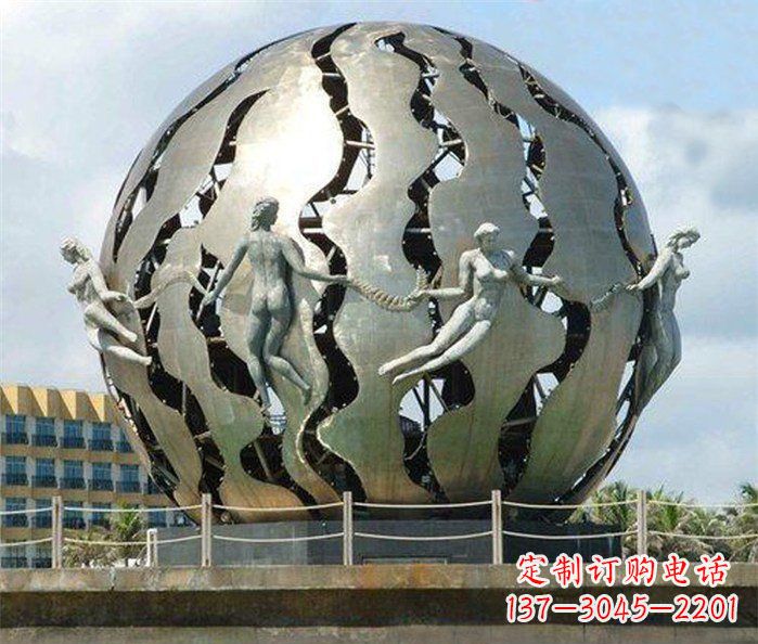 泉州不锈钢地球雕塑一座精致而又充满着力量的艺术作品
