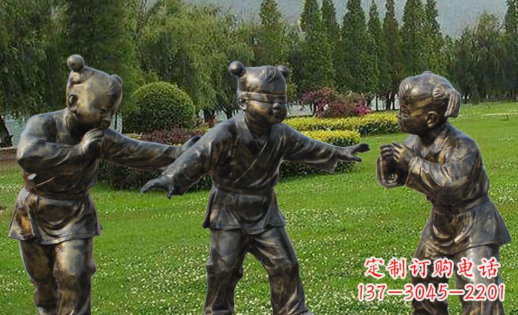 泉州儿童的心灵世界——不锈钢儿童雕塑