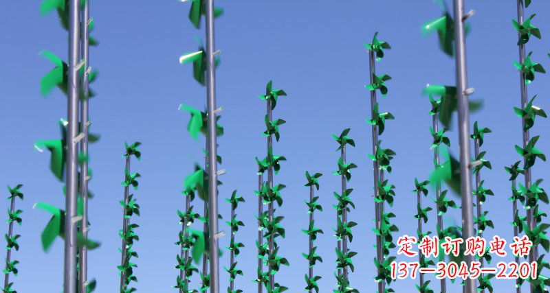 泉州不锈钢风车广场景观雕塑