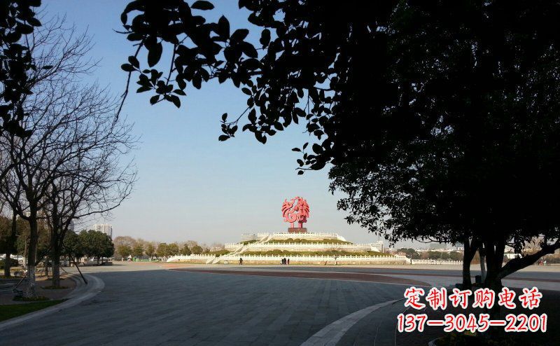 泉州不锈钢凤凰广场雕塑