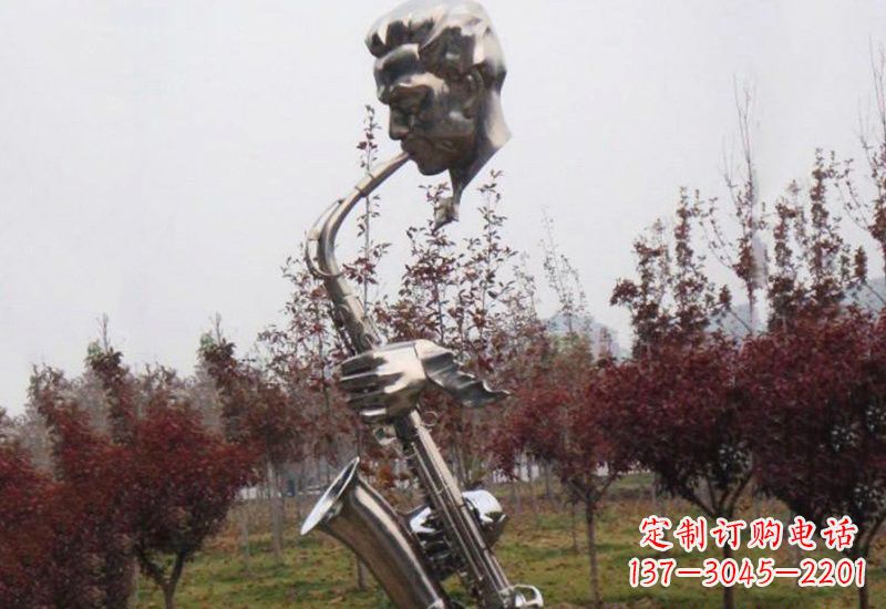 泉州不锈钢萨克斯雕塑艺术与音乐的结合