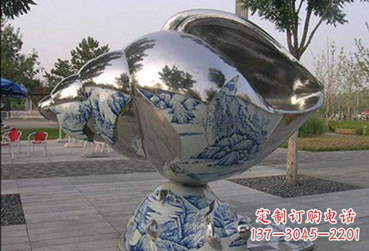 泉州不锈钢海螺雕塑艺术的精美结晶