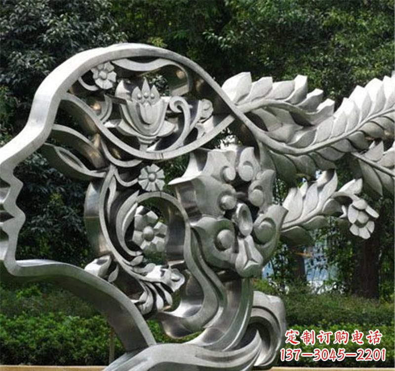 泉州不锈钢雕塑美丽的象征