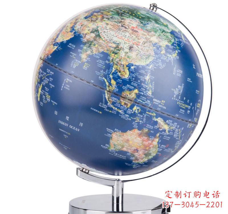 泉州不锈钢地球仪雕塑精美的艺术品