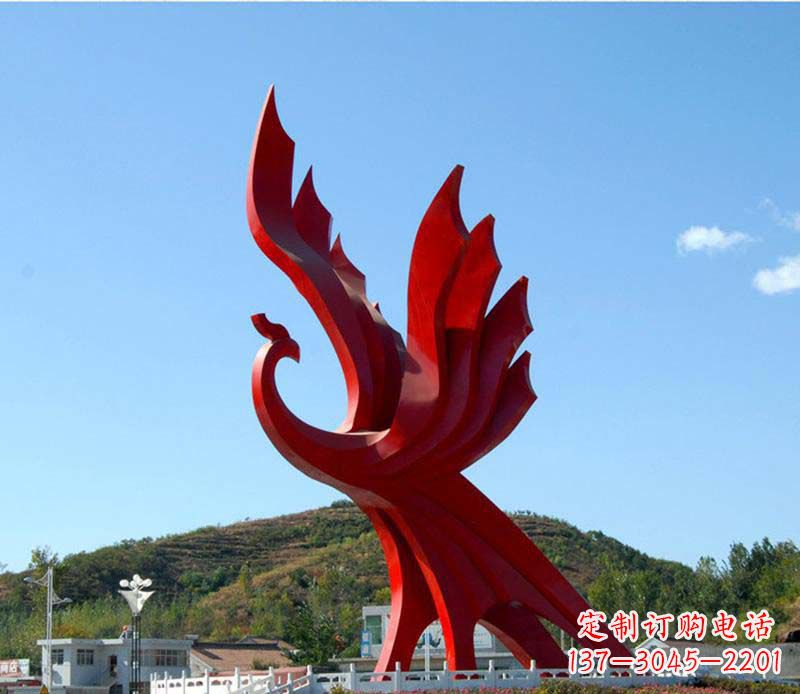 泉州璀璨凤凰不锈钢广场上的艺术之美