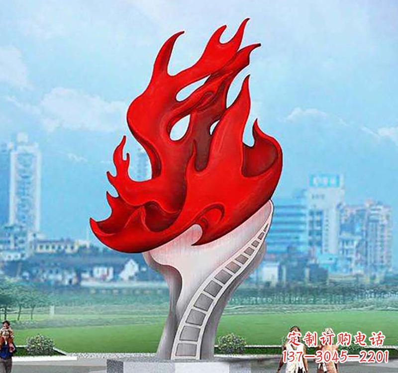 泉州不锈钢火炬照亮未来