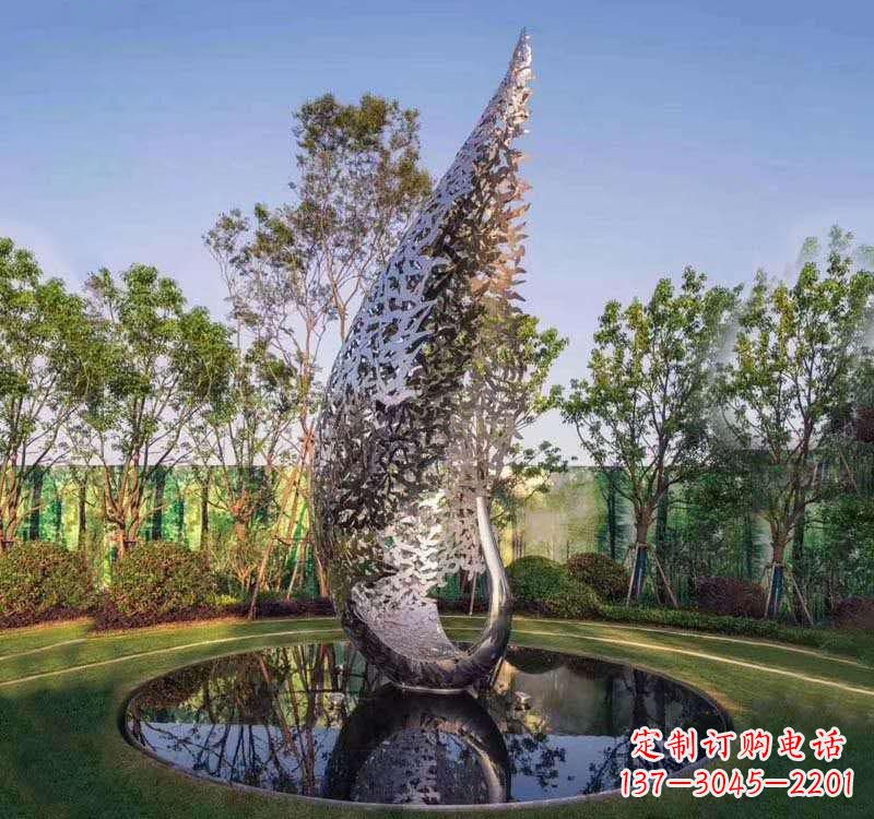 泉州不锈钢凤凰雕塑精美绝伦
