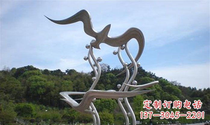 泉州海鸥雕塑传递自然之美