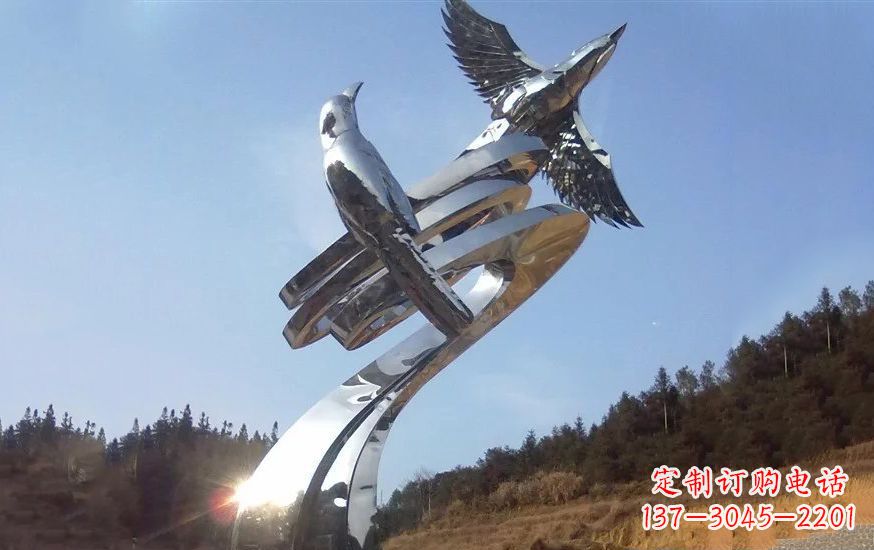 泉州不锈钢动物雕塑——美化城市环境