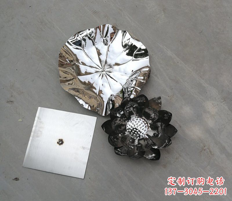 泉州不锈钢荷叶雕塑传承传统文化