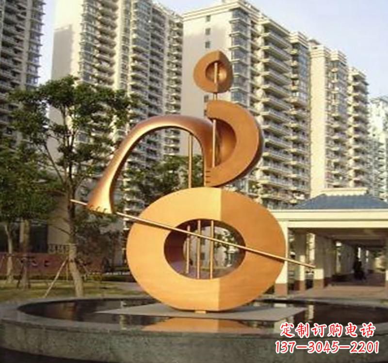 泉州不锈钢葫芦乐器雕塑精致的艺术瑰宝