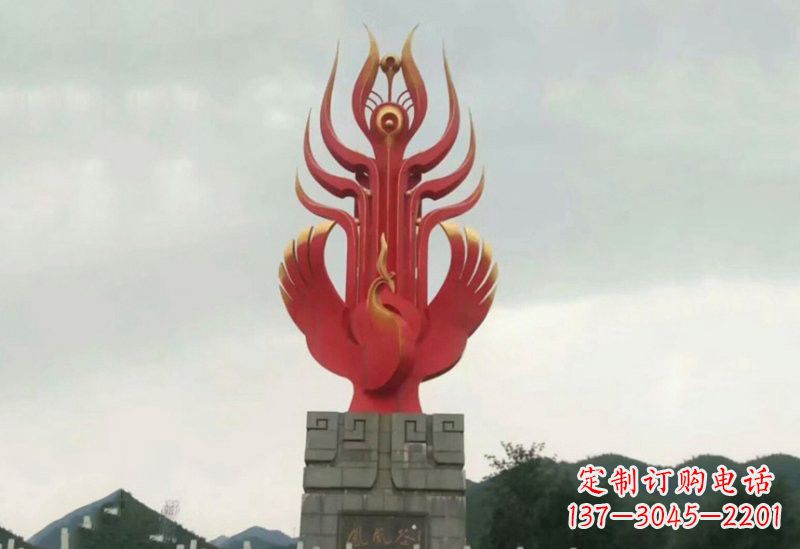 泉州凤凰雕塑美丽传奇的象征