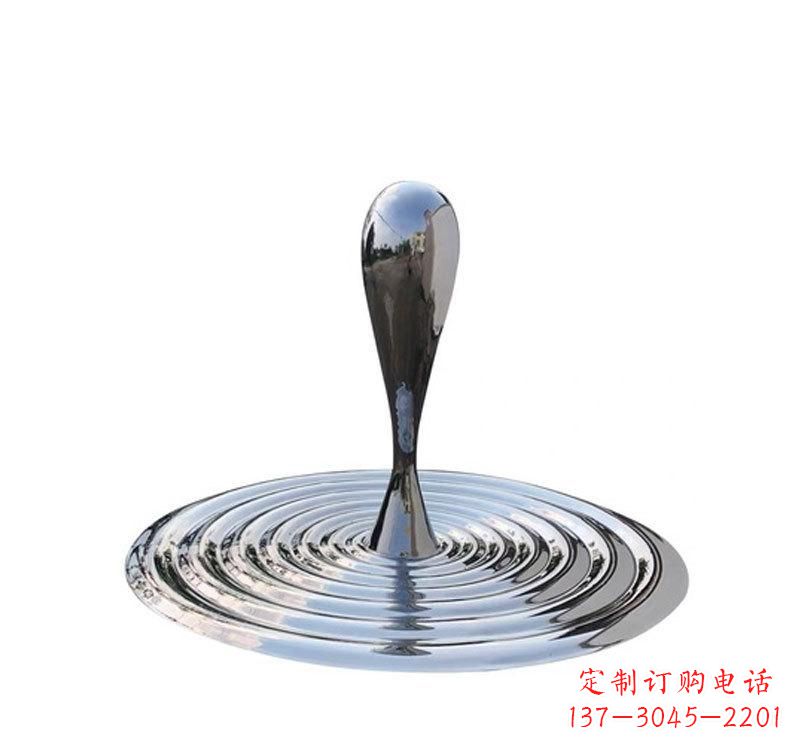 泉州不锈钢景区水滴雕塑精美绝伦