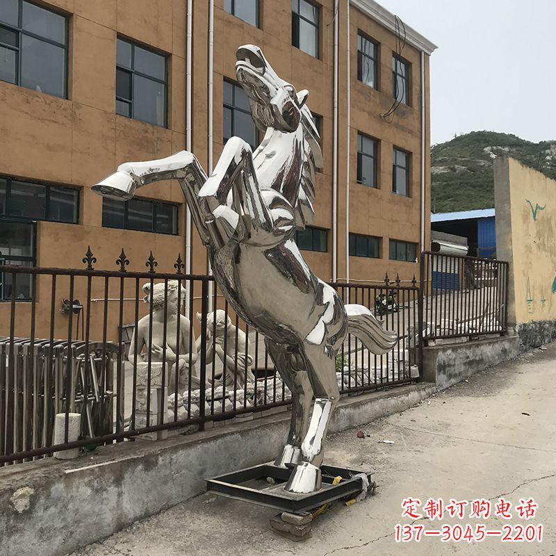 泉州不锈钢马雕塑精美绝伦