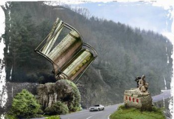 泉州神农本草经竹简雕塑——传承中华文化精髓